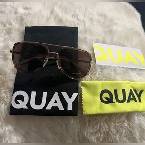 Quay Australia Brown Sunglasses